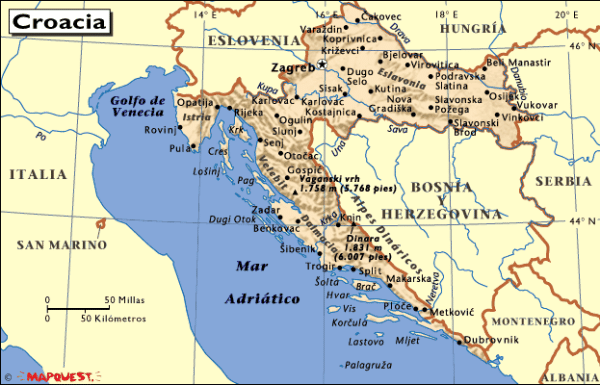 croatia-mapa