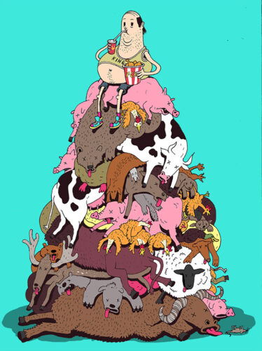 ilustração-Steve-Cutts-Escrito-no-Jardim-1