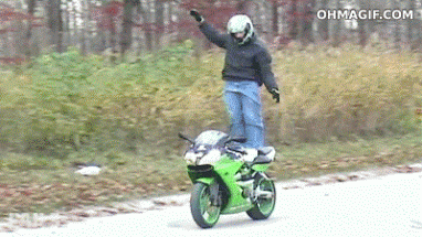bike stunt practice fail