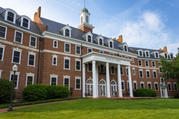 Graduate Life Center at Virginia Tech University in Blacksburg, Virginia. Built in 1935