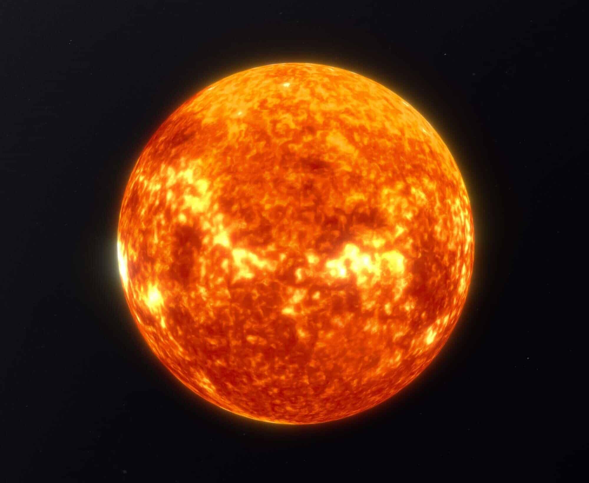As cinco maiores estrelas do universo