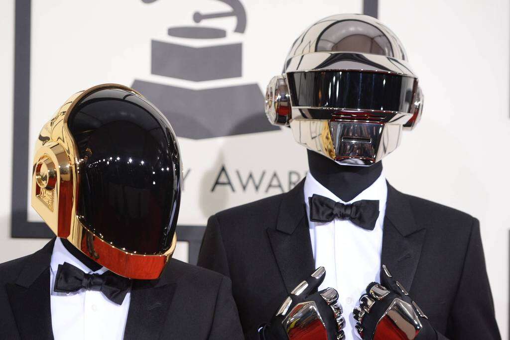 Famosos que esconderam suas identidades Daftpunk
