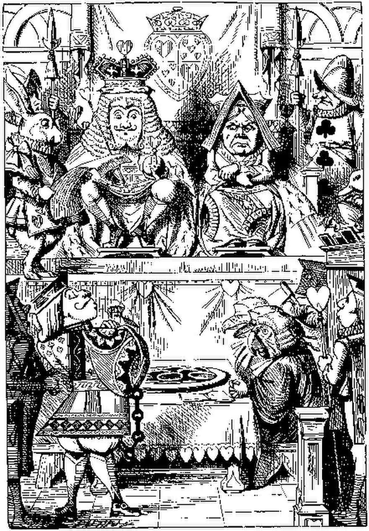 Rainha de Copas Lewis Carroll