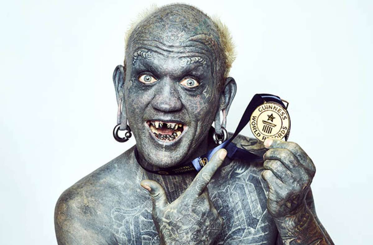Lucky Diamon Rich tatuado