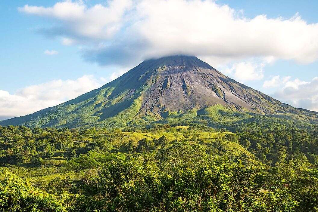 Vulcão Arenal inativo