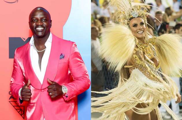Akon e Nicole Bahls