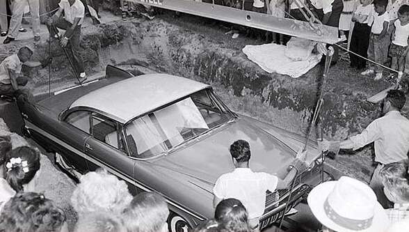 Plymouth Belvedere 1957 Cápsula do tempo