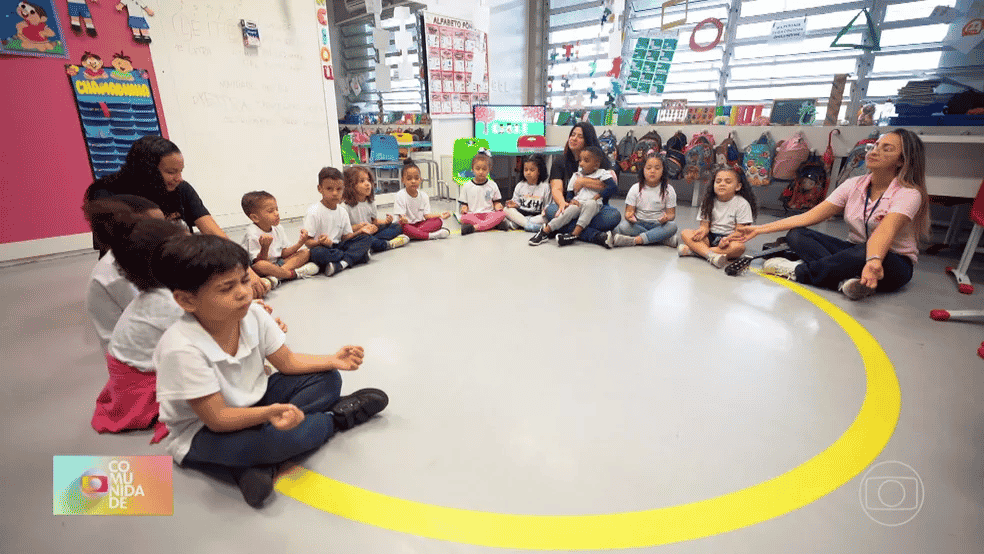 Laurinha e seus colegas