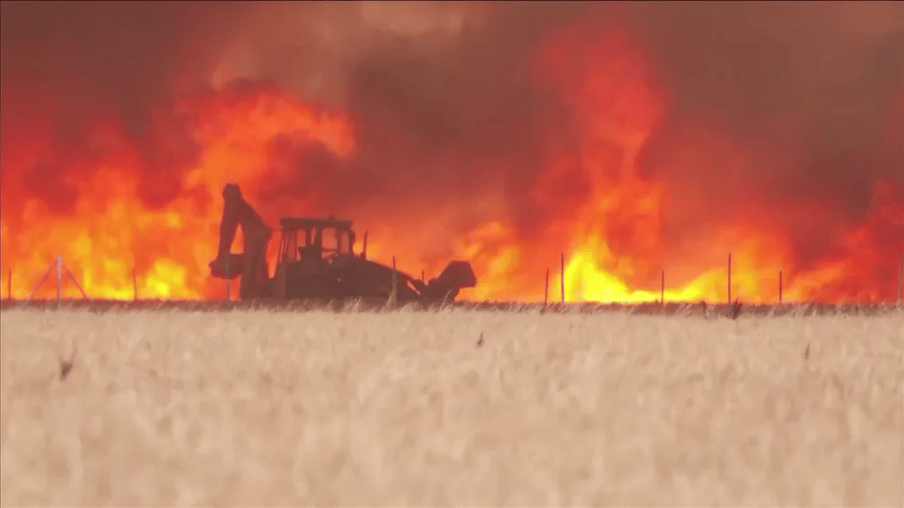 Incêndio na espanha