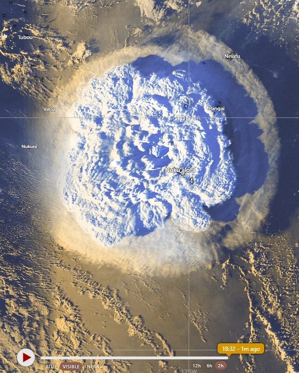 erupção