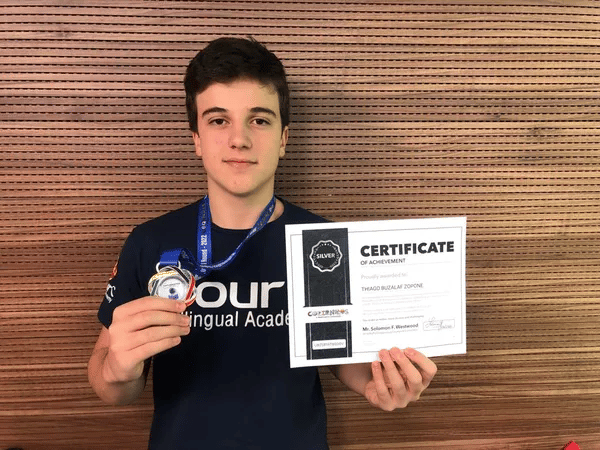estudante brasileiro que venceu em olimpíada de matemática