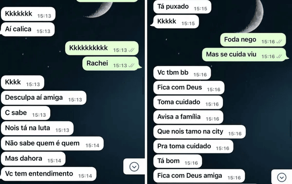 Golpe vira flerte