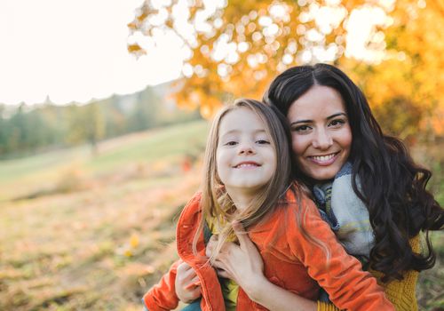 Família com tia