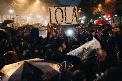 protesto frança lola