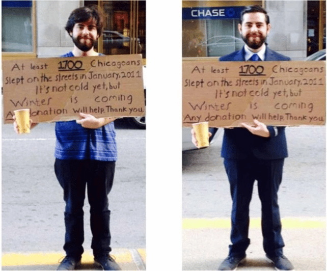 Estudo com pessoa em situação de rua