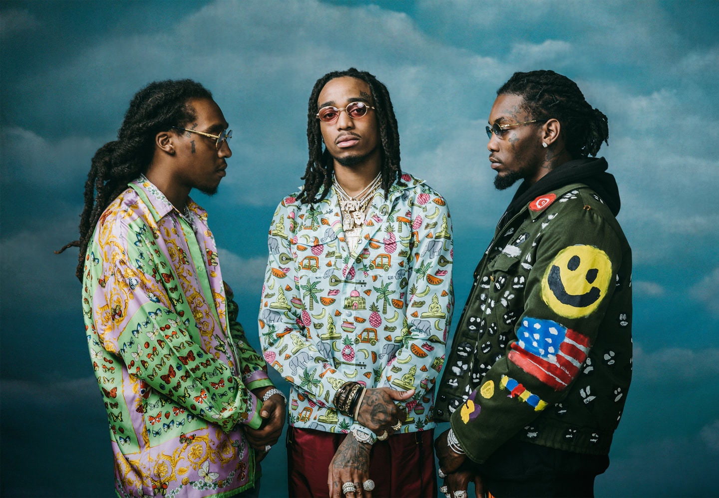 Trio Migos com Takeoff