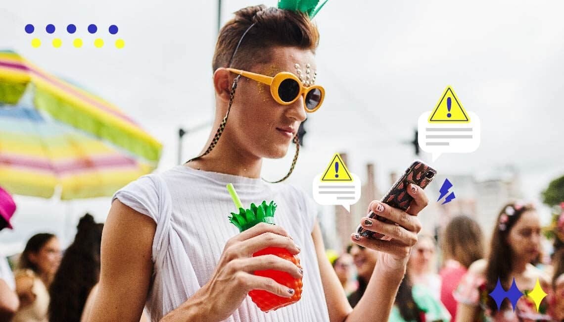 Dicas para se prevenir de golpes no carnaval
