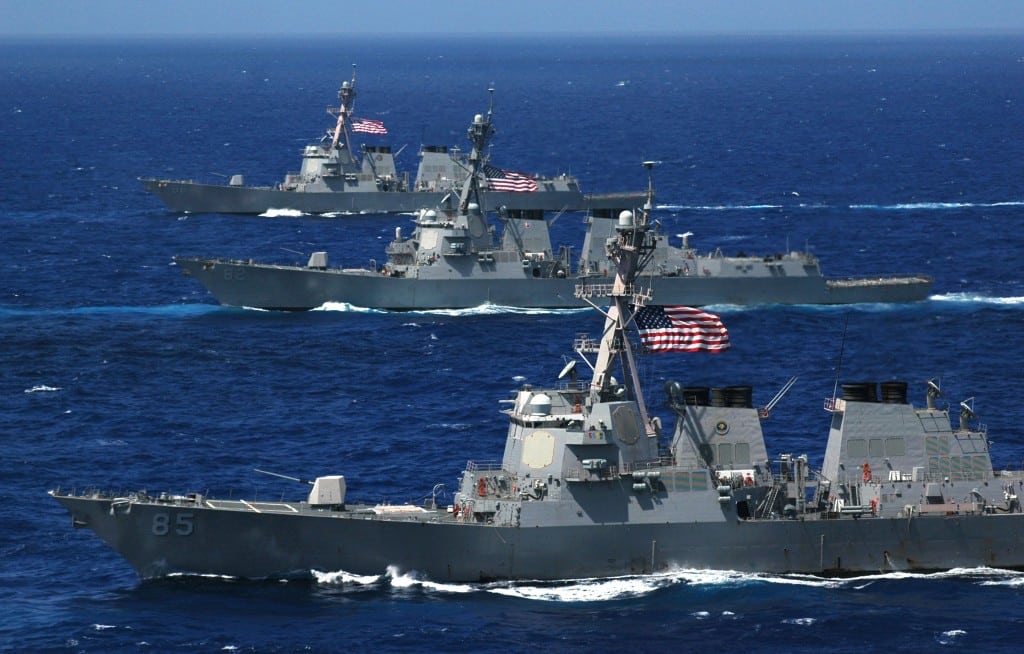 Trump toda a força contra Maduro navios de guerra