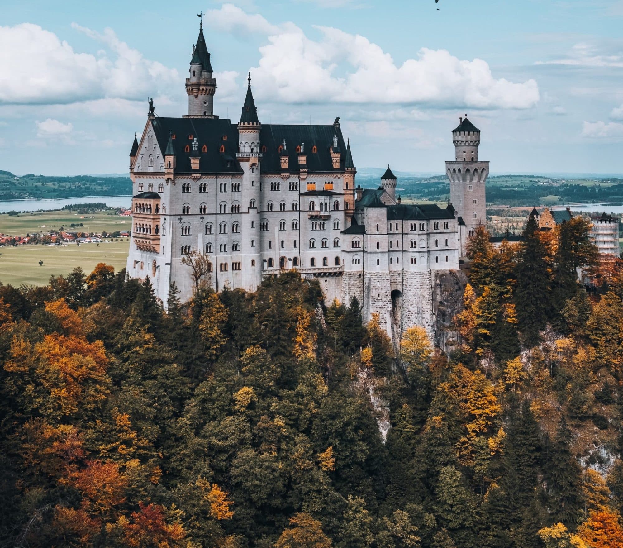 Castelo de Neuschwanstein, Alemanha — inspiração de contos de fadas