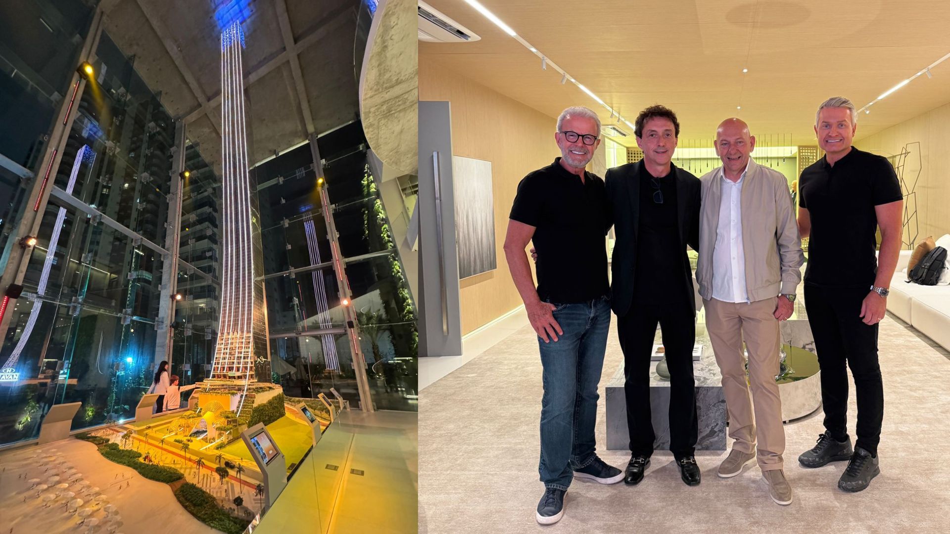 Projeto do Senna Tower, arranha-céu que pode se tornar o residencial mais alto do mundo