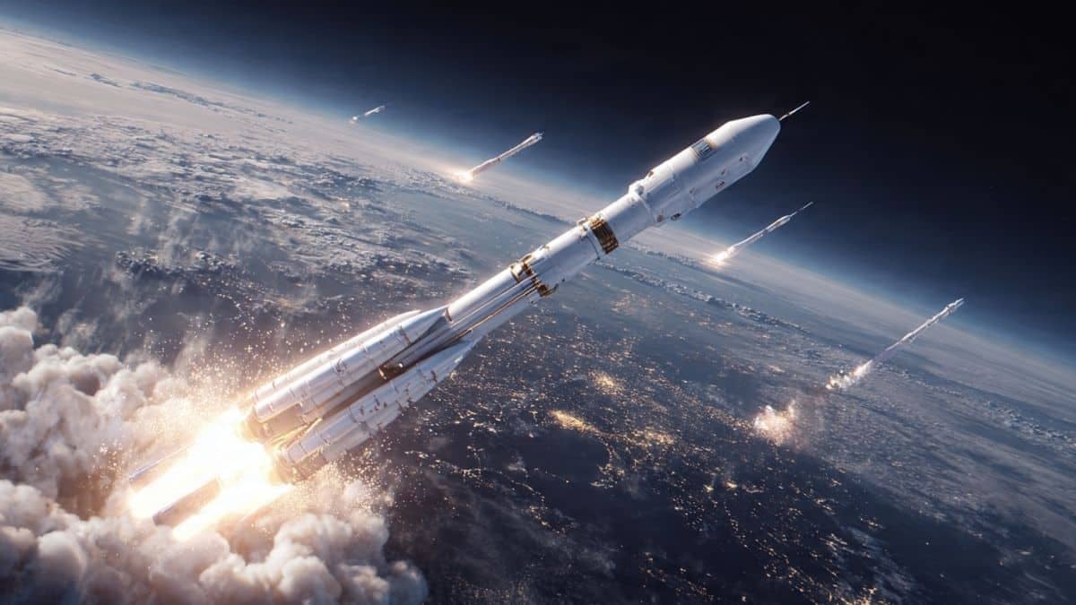 Rússia lança satélites